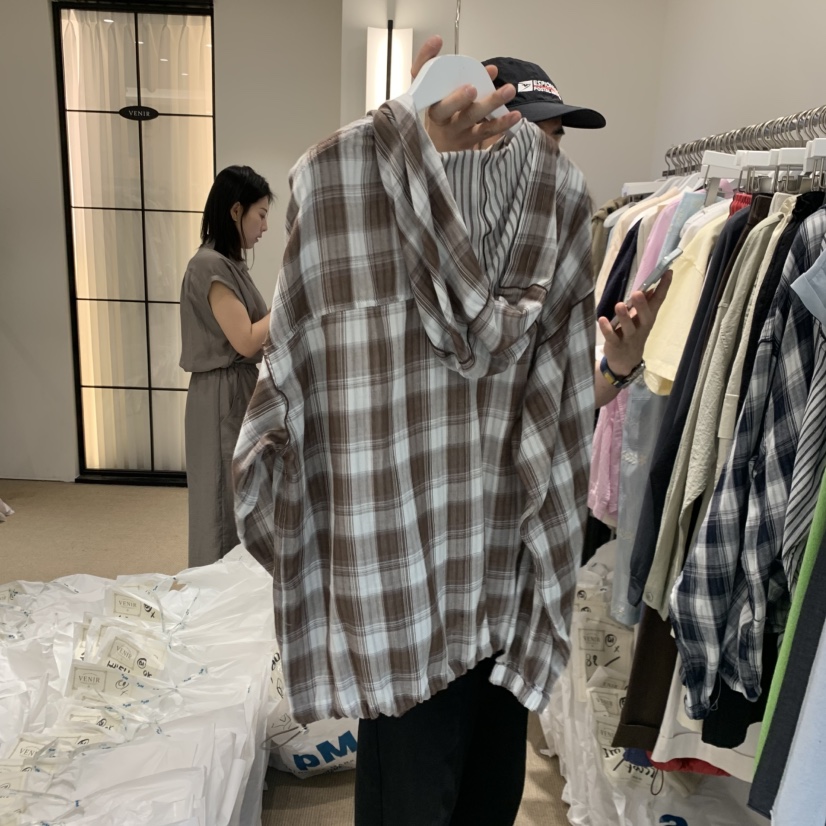 VENIR-a韓國東大門代購女裝新款推薦時尚人氣襯衫蕾絲衫VENIR-a襯衫/蕾絲衫