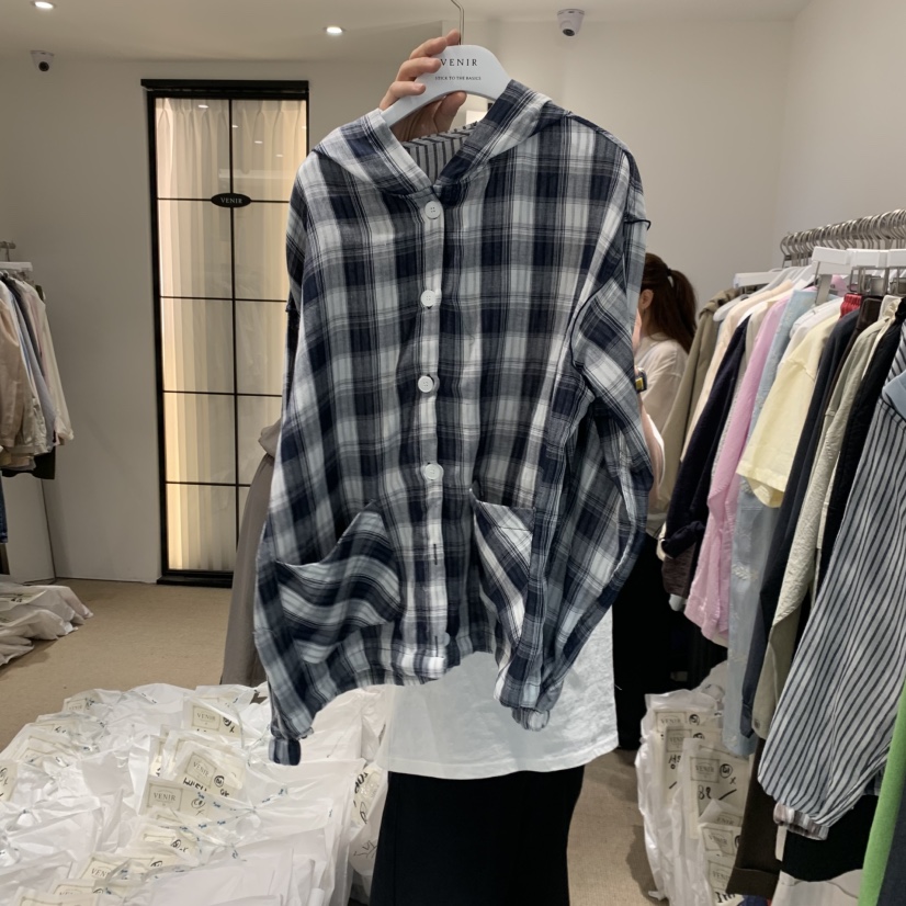 VENIR-a韓國東大門代購女裝新款推薦時尚人氣襯衫蕾絲衫VENIR-a襯衫/蕾絲衫圖色1