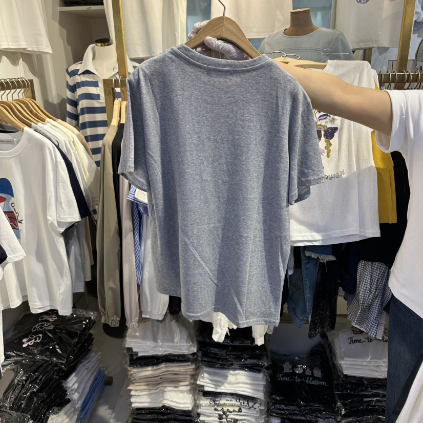 COCO HOLIC韓國東大門代購女裝新品休閑職業26春夏人氣T恤COCO HOLICT恤