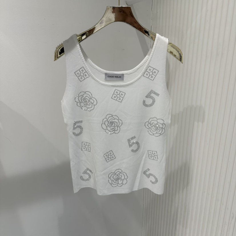 COCO HOLIC韓國直郵女士新款人氣熱賣職業時尚休閑吊帶背心COCO HOLIC吊帶/背心圖色1