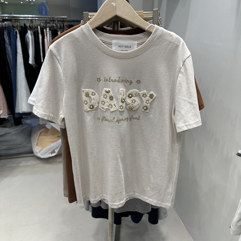 HOT PLACE/DREAM GIRIS/HOT ISSUE韓國直郵女士新款休閑T恤HOT PLACE/DREAM GIRIS/HOT ISSUET恤圖色1