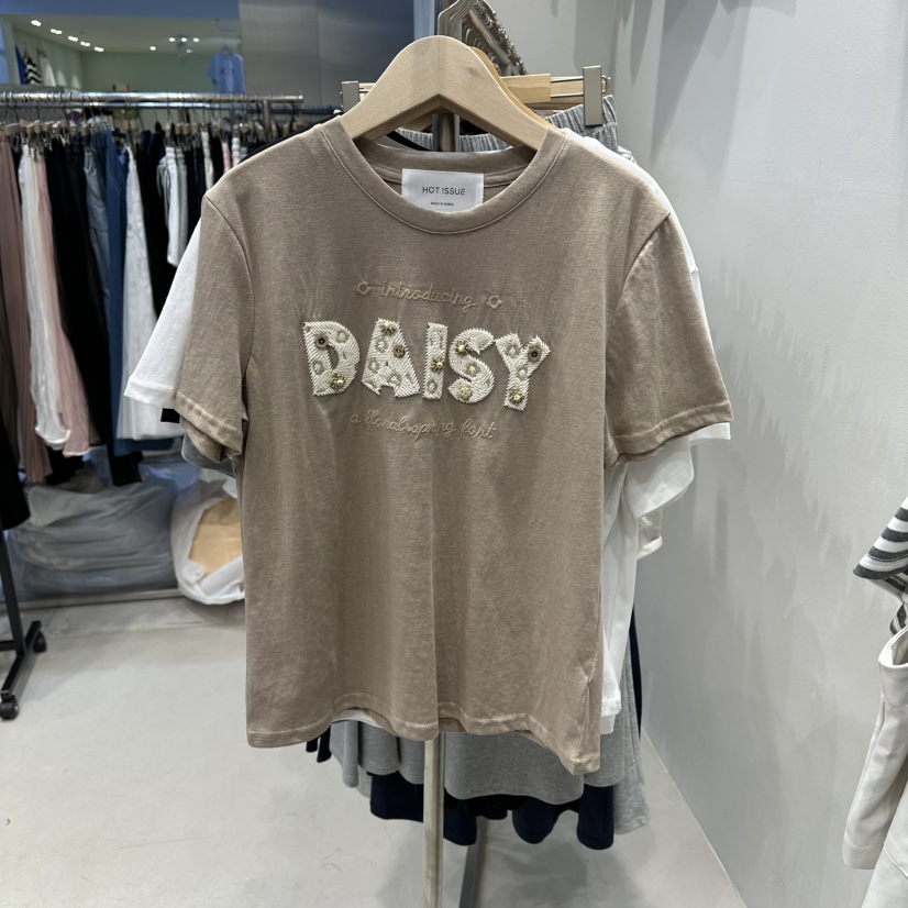 HOT PLACE/DREAM GIRIS/HOT ISSUE韓國直郵女士新款休閑T恤HOT PLACE/DREAM GIRIS/HOT ISSUET恤圖色3