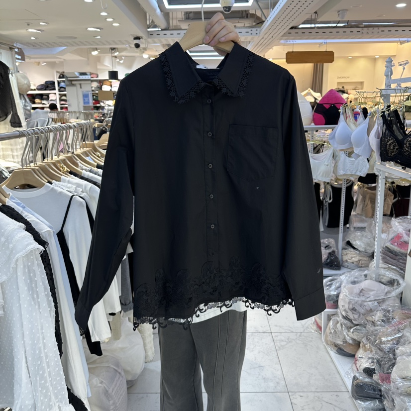 AKRA BY ART韓國代購女士新品人氣時尚休閑推薦襯衫蕾絲衫AKRA BY ART襯衫/蕾絲衫圖色2