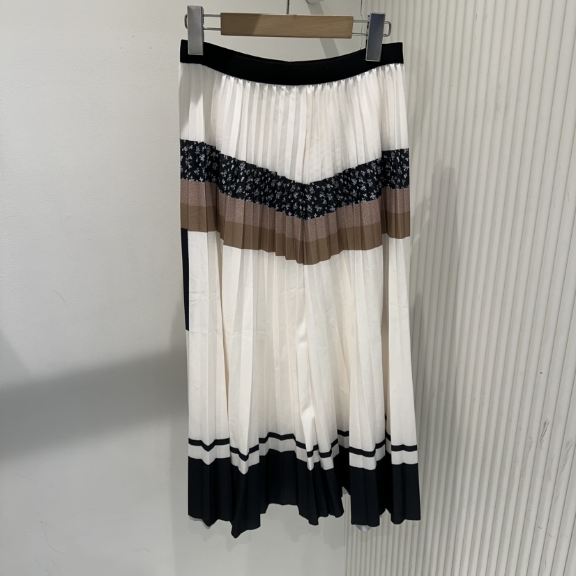 COCO HOLIC韓國東大門代購女士新品時尚26春夏熱賣長裙褶裥COCO HOLIC長裙圖色1