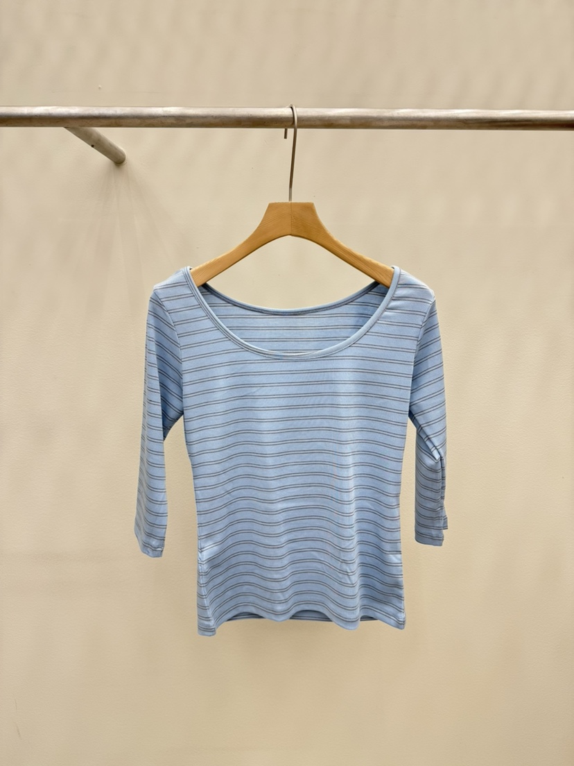 EOOB/LAMEREI韓國直郵實拍女士新品推薦26春夏休閑T恤條紋EOOB/LAMEREIT恤圖色3