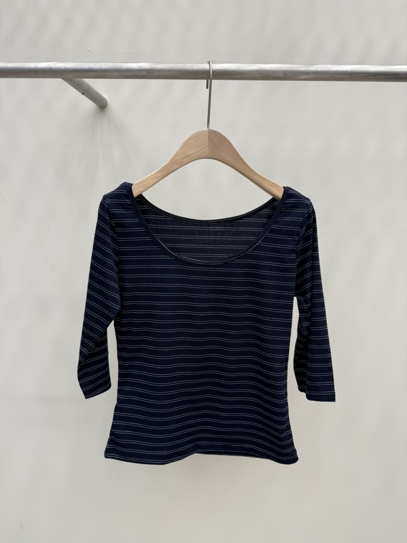 EOOB/LAMEREI韓國直郵實拍女士新品推薦26春夏休閑T恤條紋EOOB/LAMEREIT恤圖色4