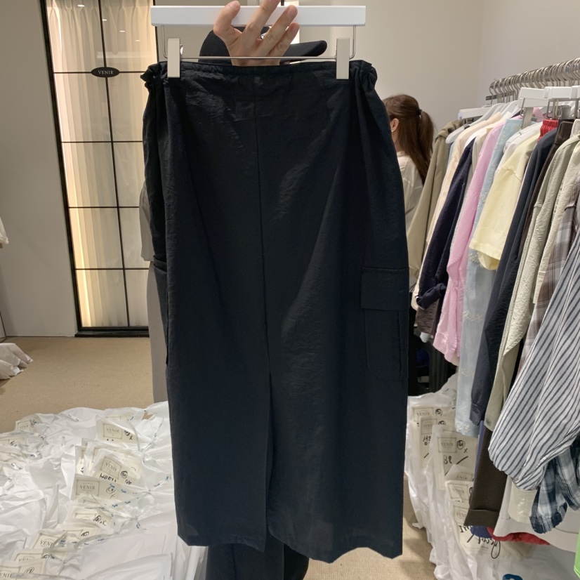 VENIR-a韓國代購女士新款推薦人氣時尚職業26春夏熱賣長裙VENIR-a長裙