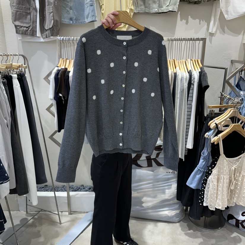 HIPTIQUE韓國東大門代購女裝新品職業推薦26春夏針織衫開衫HIPTIQUE針織衫圖色1