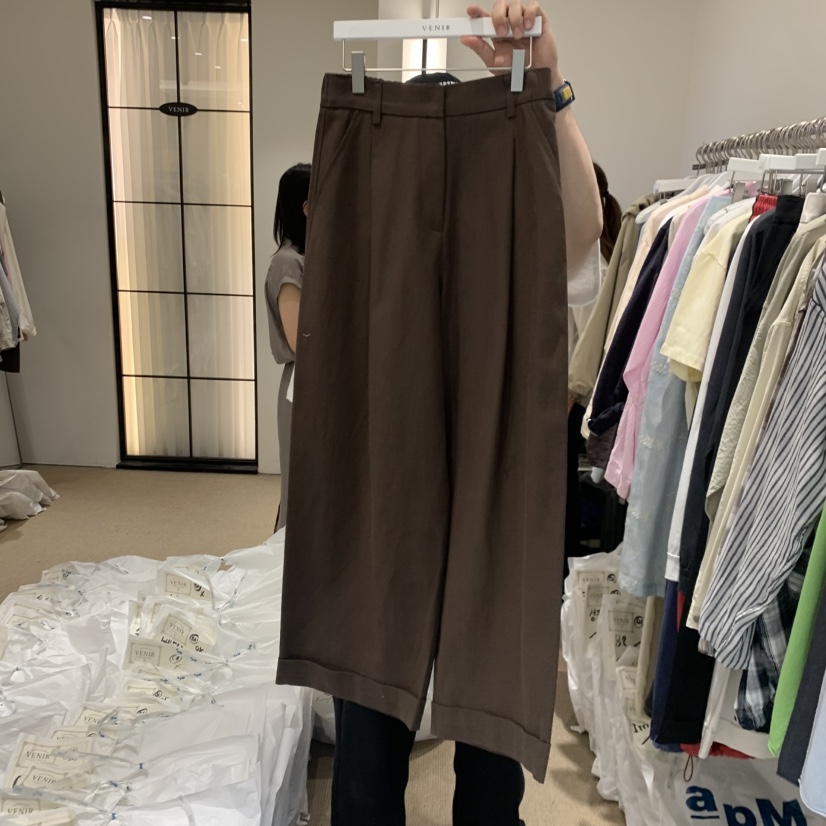 VENIR-a韓國東大門代購女裝新款熱賣休閑26春夏推薦休閑褲VENIR-a休閑褲圖色2