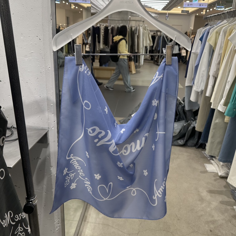 HELVETICA韓國代購女裝新款熱賣職業26春夏推薦圍巾披肩圍巾HELVETICA圍巾/披肩圖色3