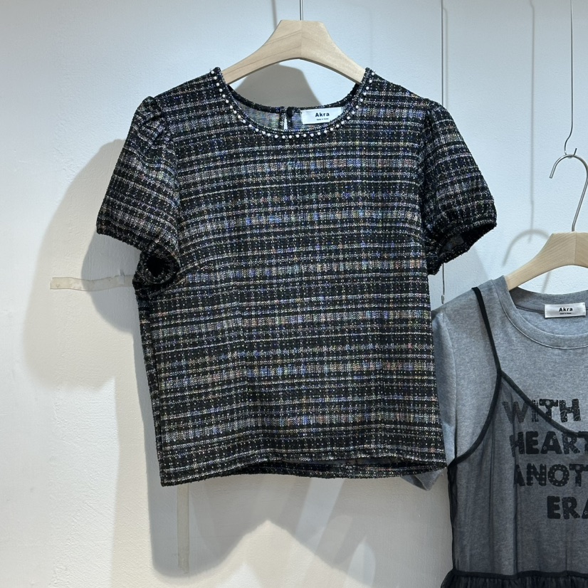 AKRA BY ART韓國東大門代購女裝新款職業推薦T恤泡泡袖AKRA BY ARTT恤圖色2