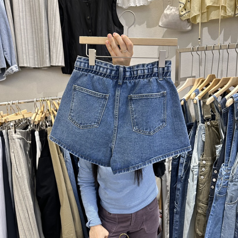 HIPTIQUE韓國直郵實拍女裝新款時尚人氣推薦職業短褲水洗HIPTIQUE短褲