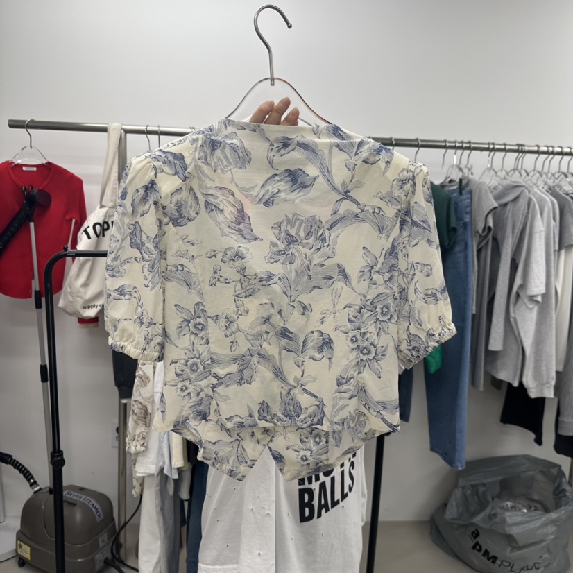 TOPDRESSING韓國直郵實拍女裝新款推薦熱賣時尚襯衫蕾絲衫TOPDRESSING襯衫/蕾絲衫