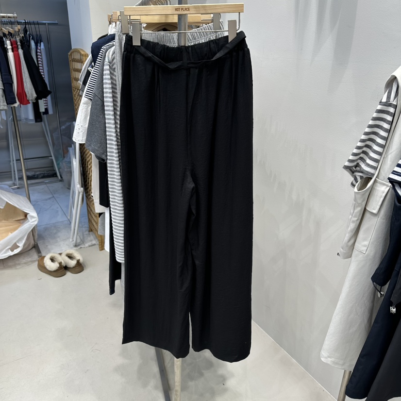 HOT PLACE/DREAM GIRIS/HOT ISSUE韓國直郵女士新品休閑休閑褲亞麻HOT PLACE/DREAM GIRIS/HOT ISSUE休閑褲