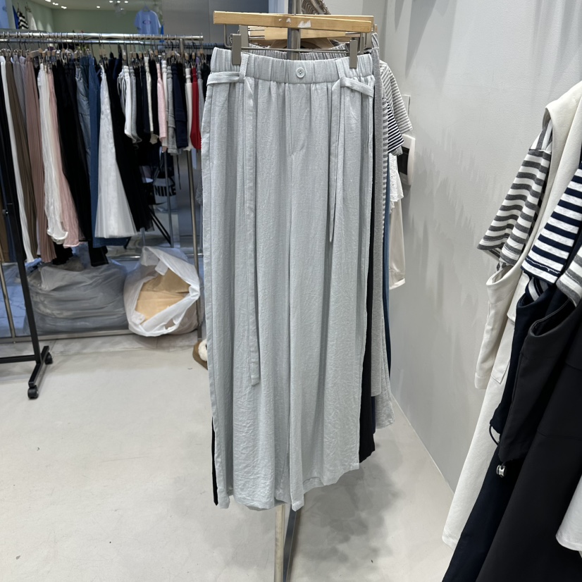 HOT PLACE/DREAM GIRIS/HOT ISSUE韓國直郵女士新品休閑休閑褲亞麻HOT PLACE/DREAM GIRIS/HOT ISSUE休閑褲圖色4