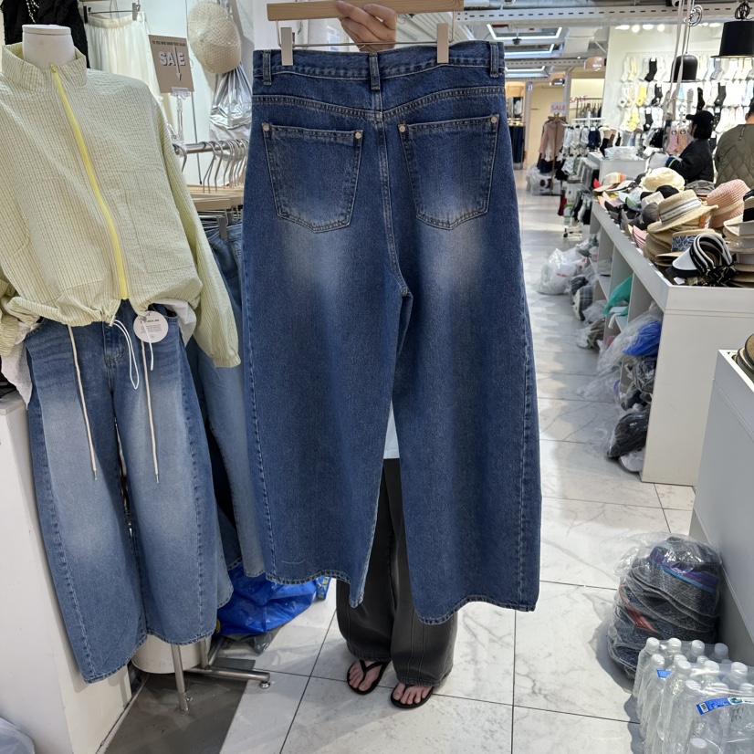 AKRA BY ART韓國直郵實拍女裝新款26春夏人氣牛仔褲腰帶AKRA BY ART牛仔褲