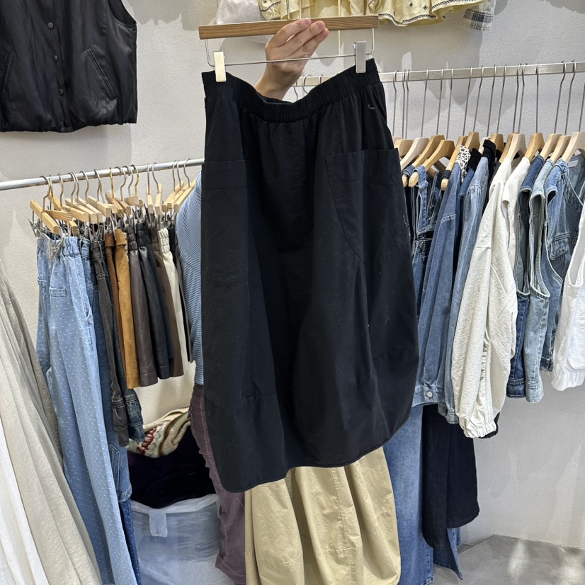 HIPTIQUE韓國直郵實拍女士新款26春夏時尚休閑熱賣人氣長裙HIPTIQUE長裙圖色2