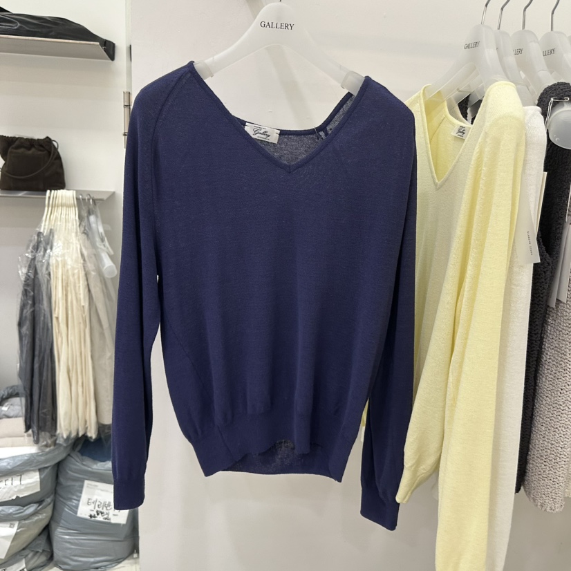 GALLERY-P韓國直郵女裝新品休閑職業推薦人氣26春夏針織衫GALLERY-P針織衫圖色3深藍色