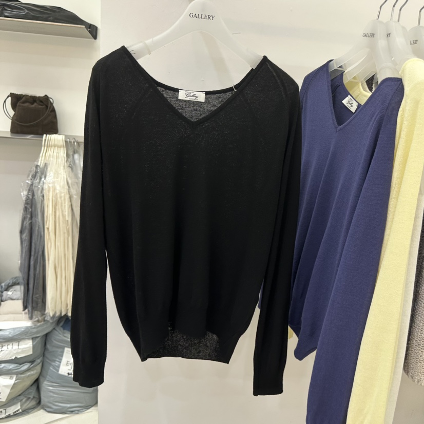 GALLERY-P韓國直郵女裝新品休閑職業推薦人氣26春夏針織衫GALLERY-P針織衫圖色4黑色