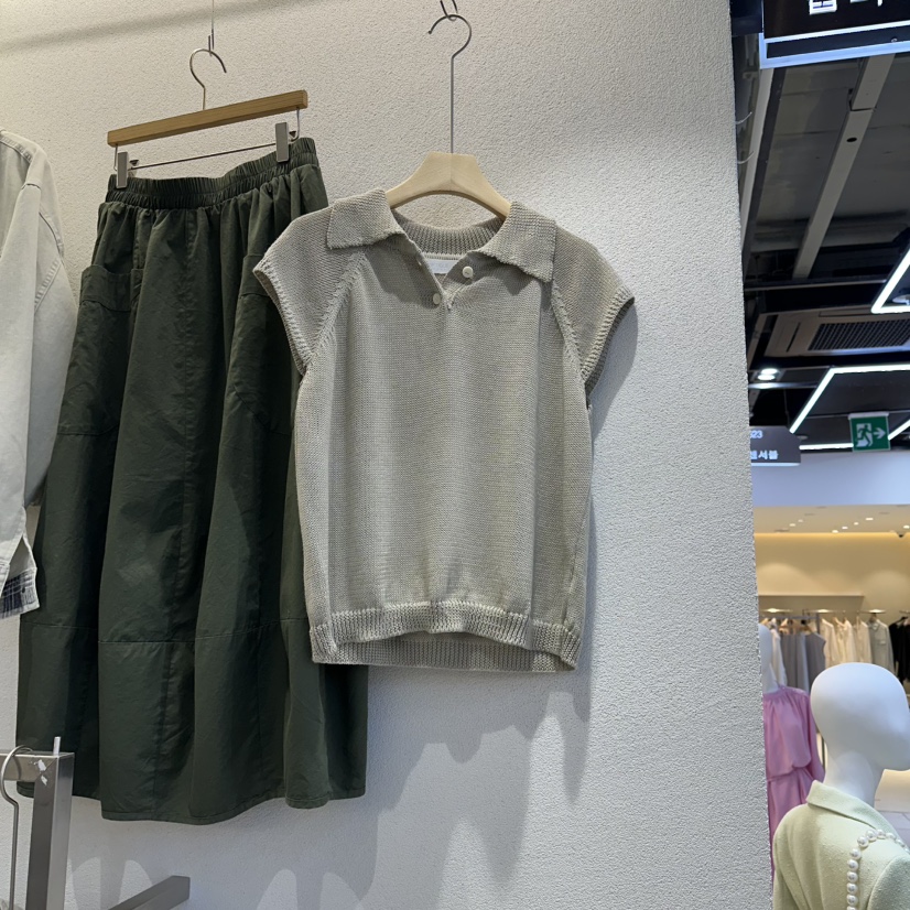 HIPTIQUE韓國直郵女裝新款休閑26春夏時尚職業推薦熱賣T恤HIPTIQUET恤圖色2