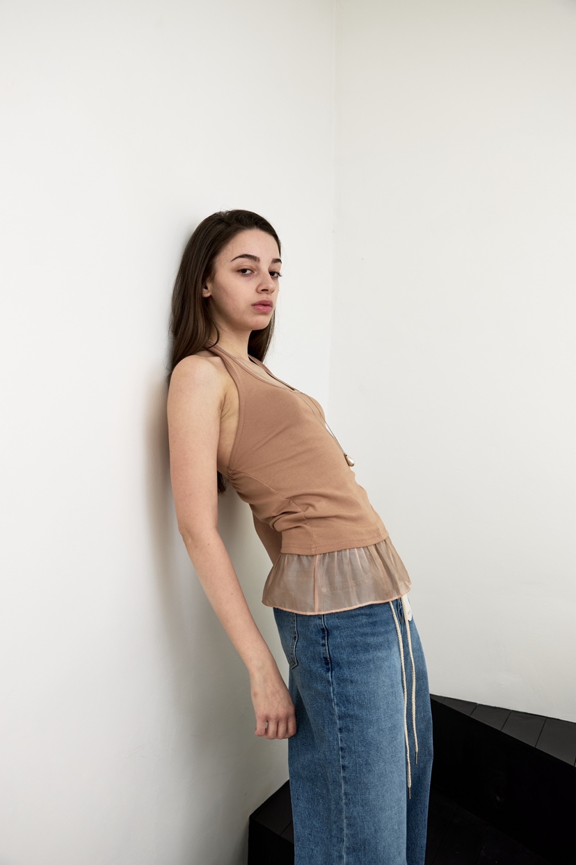 ME MO韓國直郵女士新款26春夏時尚職業人氣推薦吊帶背心ME MO吊帶/背心