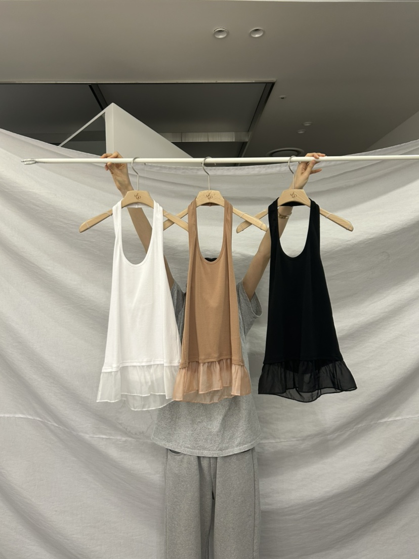 ME MO韓國直郵女士新款26春夏時尚職業人氣推薦吊帶背心ME MO吊帶/背心