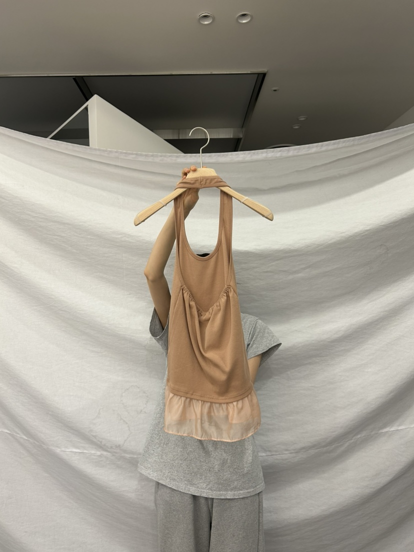 ME MO韓國直郵女士新款26春夏時尚職業人氣推薦吊帶背心ME MO吊帶/背心