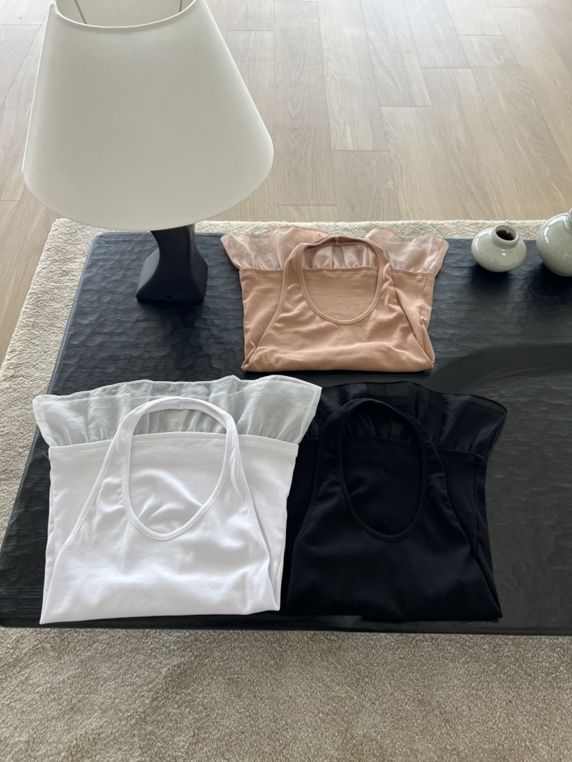 ME MO韓國直郵女士新款26春夏時尚職業人氣推薦吊帶背心ME MO吊帶/背心