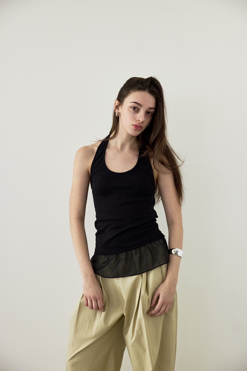 ME MO韓國直郵女士新款26春夏時尚職業人氣推薦吊帶背心ME MO吊帶/背心圖色3