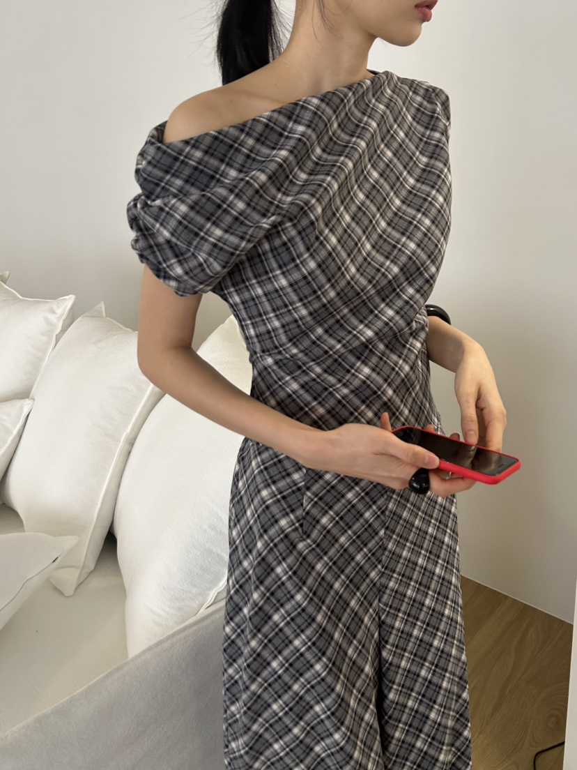 ME MO韓國直郵實拍女士新款休閑熱賣26春夏襯衫蕾絲衫格紋ME MO襯衫/蕾絲衫