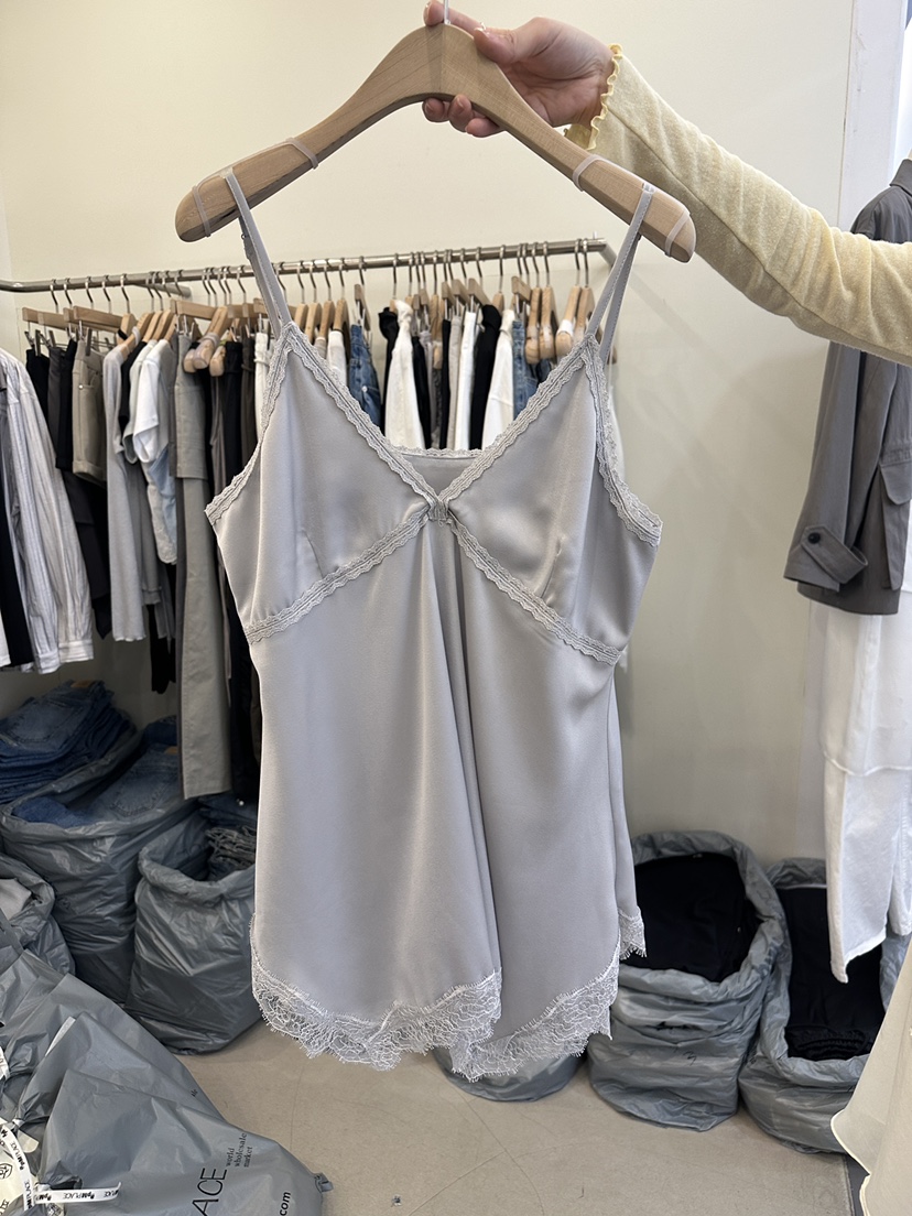 MONDAYMORING韓國直郵實拍女士新款職業熱賣26春夏吊帶背心MONDAYMORING吊帶/背心圖色2