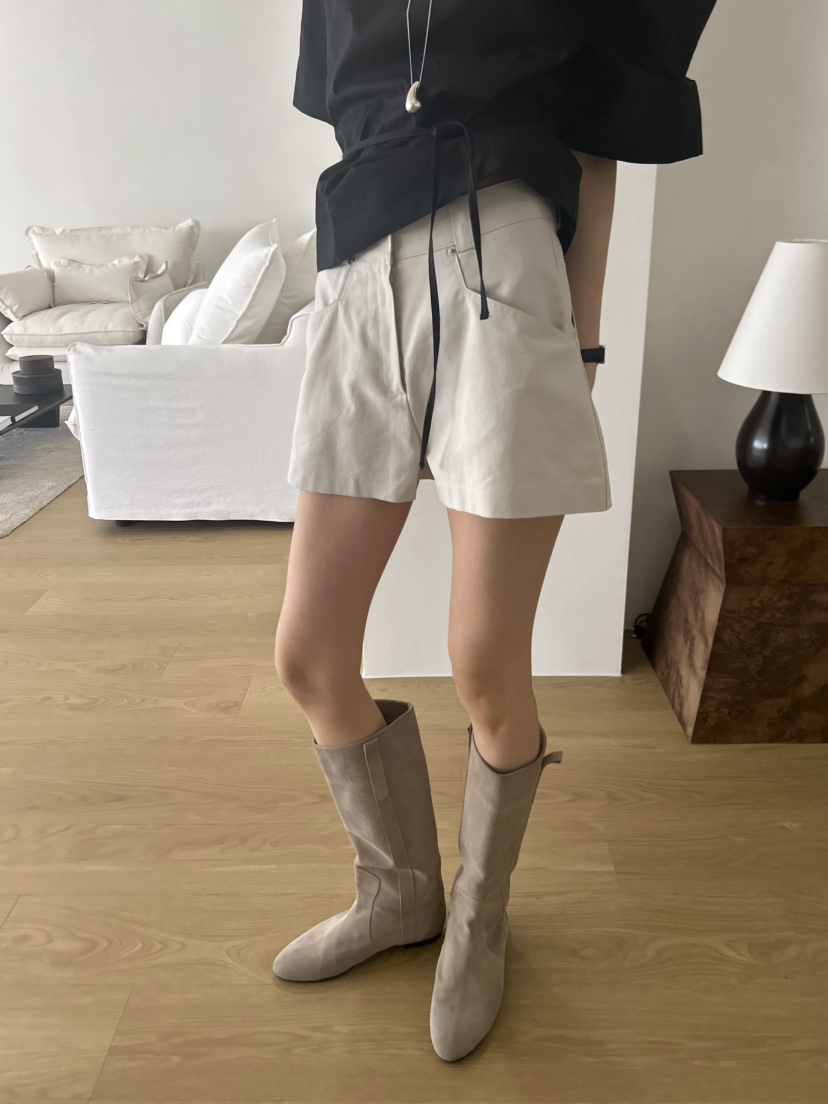 ME MO韓國直郵女裝新款人氣推薦熱賣26春夏短褲不含腰帶ME MO短褲