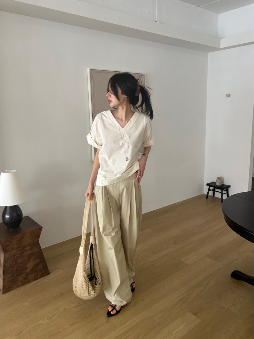 ME MO韓國直郵實拍女士新品職業26春夏熱賣推薦襯衫蕾絲衫ME MO襯衫/蕾絲衫