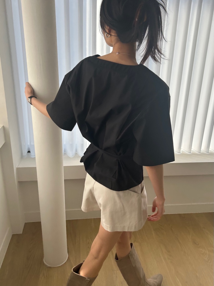 ME MO韓國直郵實拍女士新品職業26春夏熱賣推薦襯衫蕾絲衫ME MO襯衫/蕾絲衫