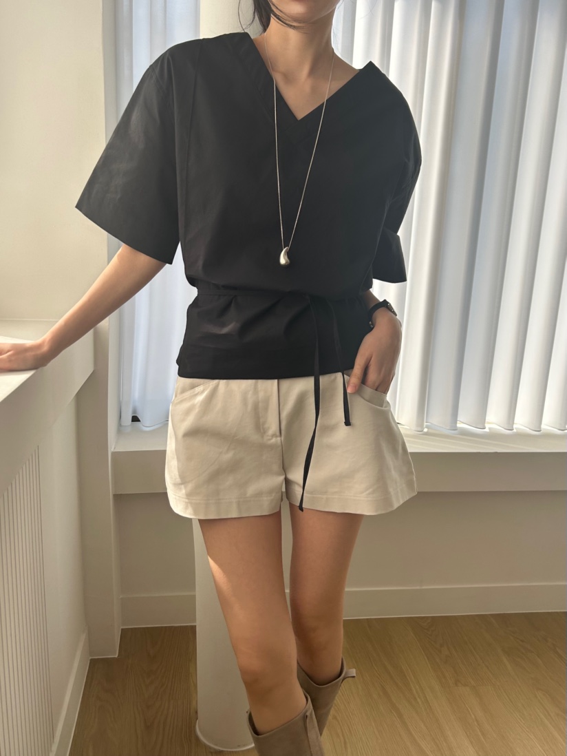 ME MO韓國直郵實拍女士新品職業26春夏熱賣推薦襯衫蕾絲衫ME MO襯衫/蕾絲衫圖色2