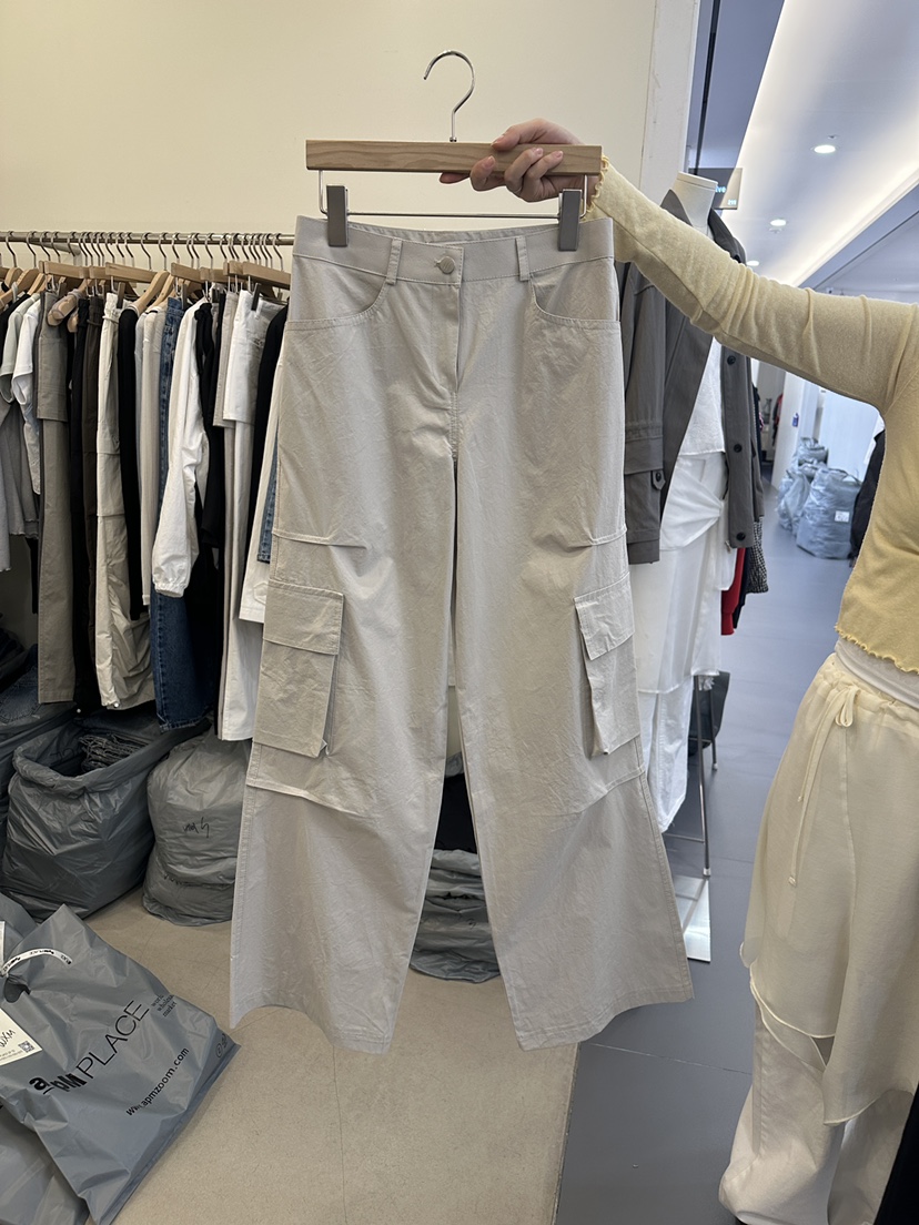 MONDAYMORING韓國直郵女裝新品人氣熱賣推薦休閑職業休閑褲MONDAYMORING休閑褲圖色2