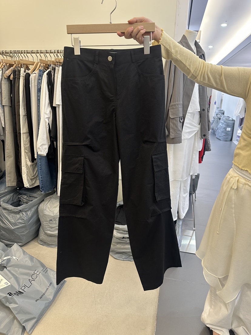 MONDAYMORING韓國直郵女裝新品人氣熱賣推薦休閑職業休閑褲MONDAYMORING休閑褲圖色3