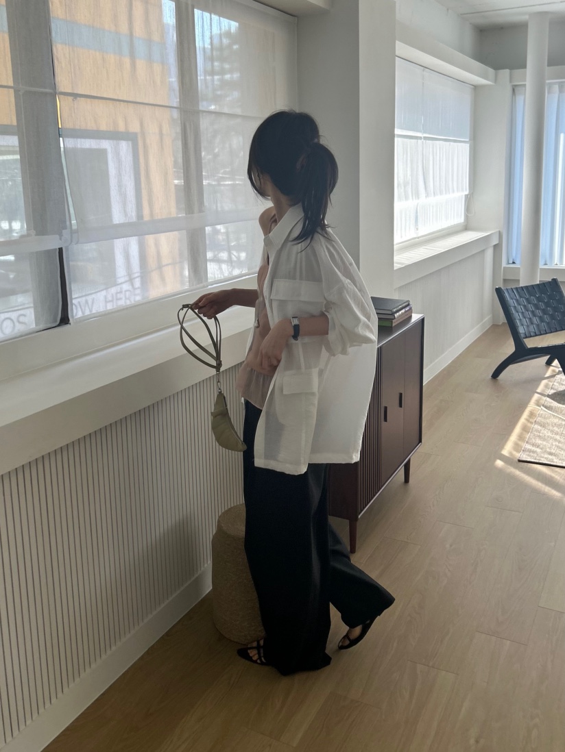 ME MO韓國東大門代購女士新品職業時尚休閑熱賣襯衫蕾絲衫ME MO襯衫/蕾絲衫