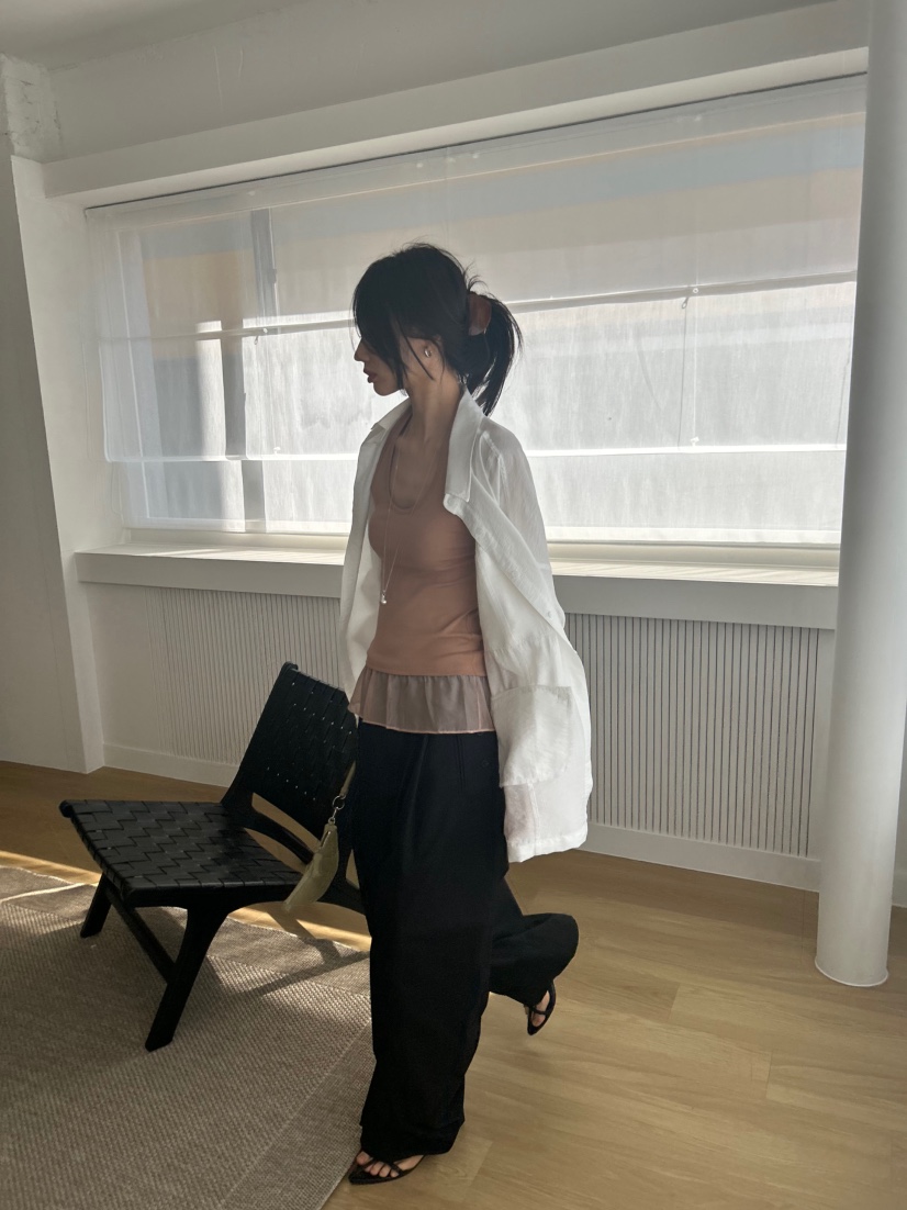 ME MO韓國東大門代購女士新品職業時尚休閑熱賣襯衫蕾絲衫ME MO襯衫/蕾絲衫圖色3