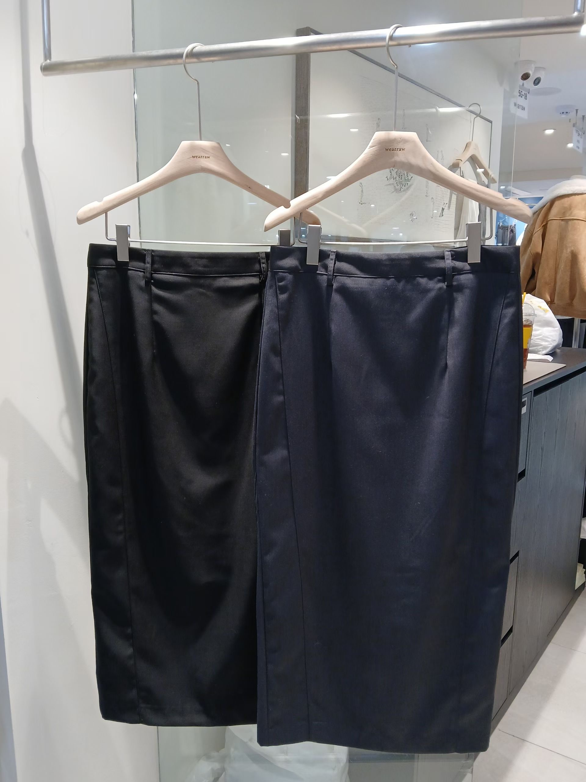 WEARRAW/WELL ROW韓國直郵女裝新款26春夏半身裙中短裙WEARRAW/WELL ROW半身裙/中短裙圖色1左一色