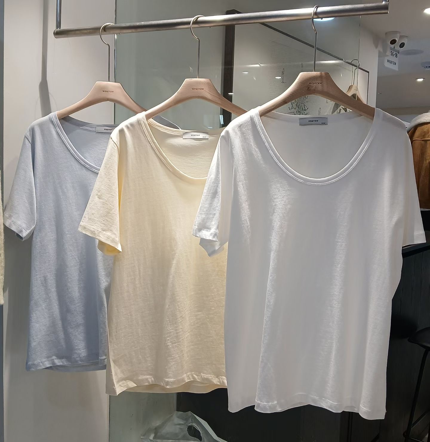 WEARRAW/WELL ROW韓國東大門代購女裝新品熱賣人氣職業T恤WEARRAW/WELL ROWT恤圖色1左一色