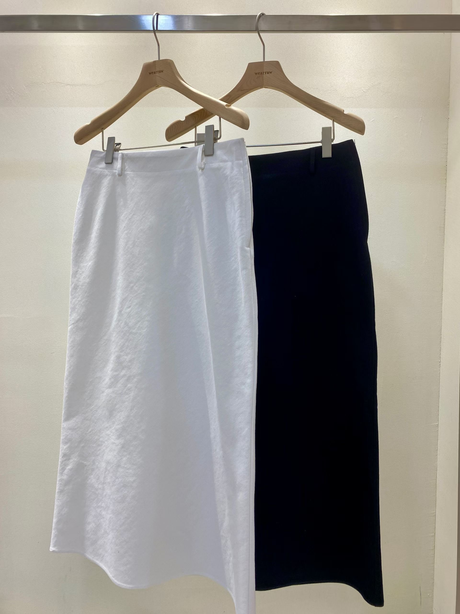 WEARRAW/WELL ROW韓國東大門代購女裝新款人氣長裙棉質WEARRAW/WELL ROW長裙圖色2左二色