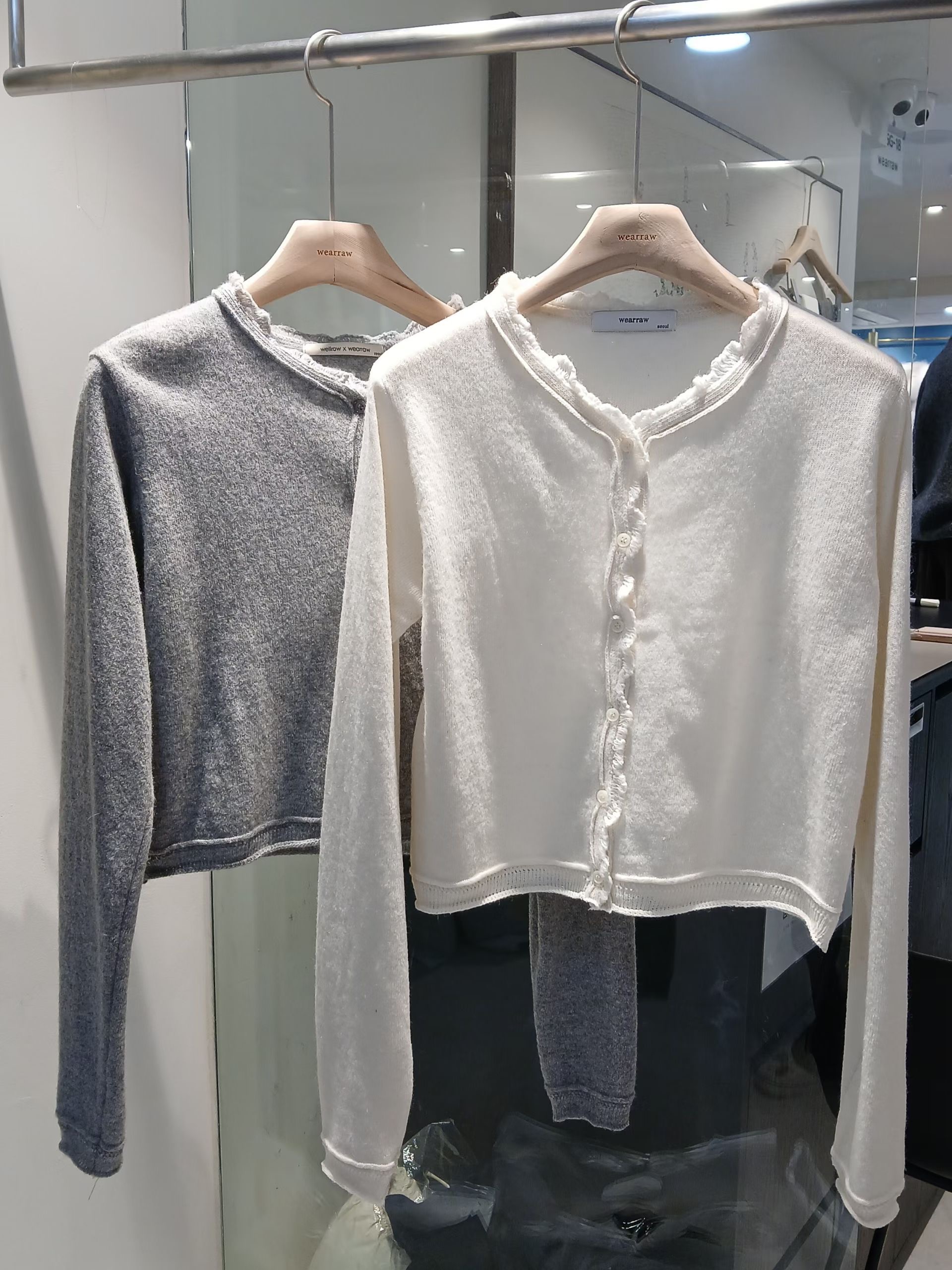 WEARRAW/WELL ROW韓國直郵實拍女裝新品人氣針織衫流蘇WEARRAW/WELL ROW針織衫圖色1左一色