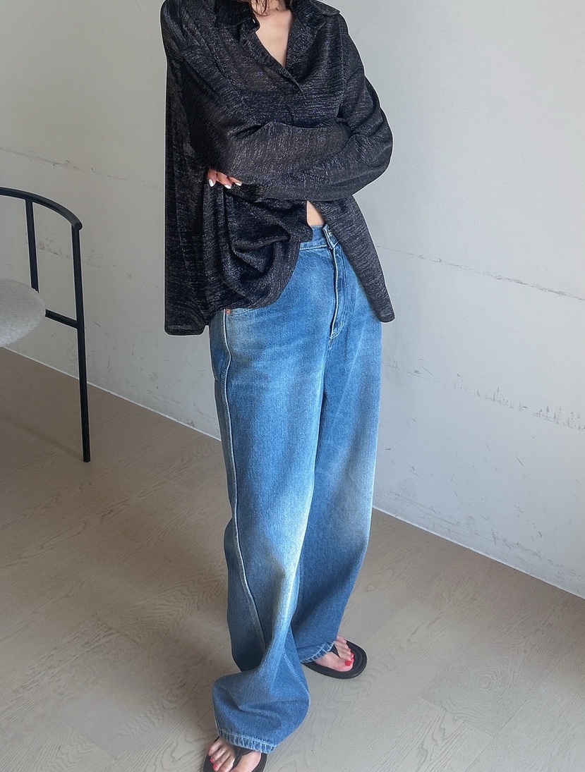 PARIS MATCH東大門代購女裝新款休閑推薦職業襯衫蕾絲衫PARIS MATCH襯衫/蕾絲衫