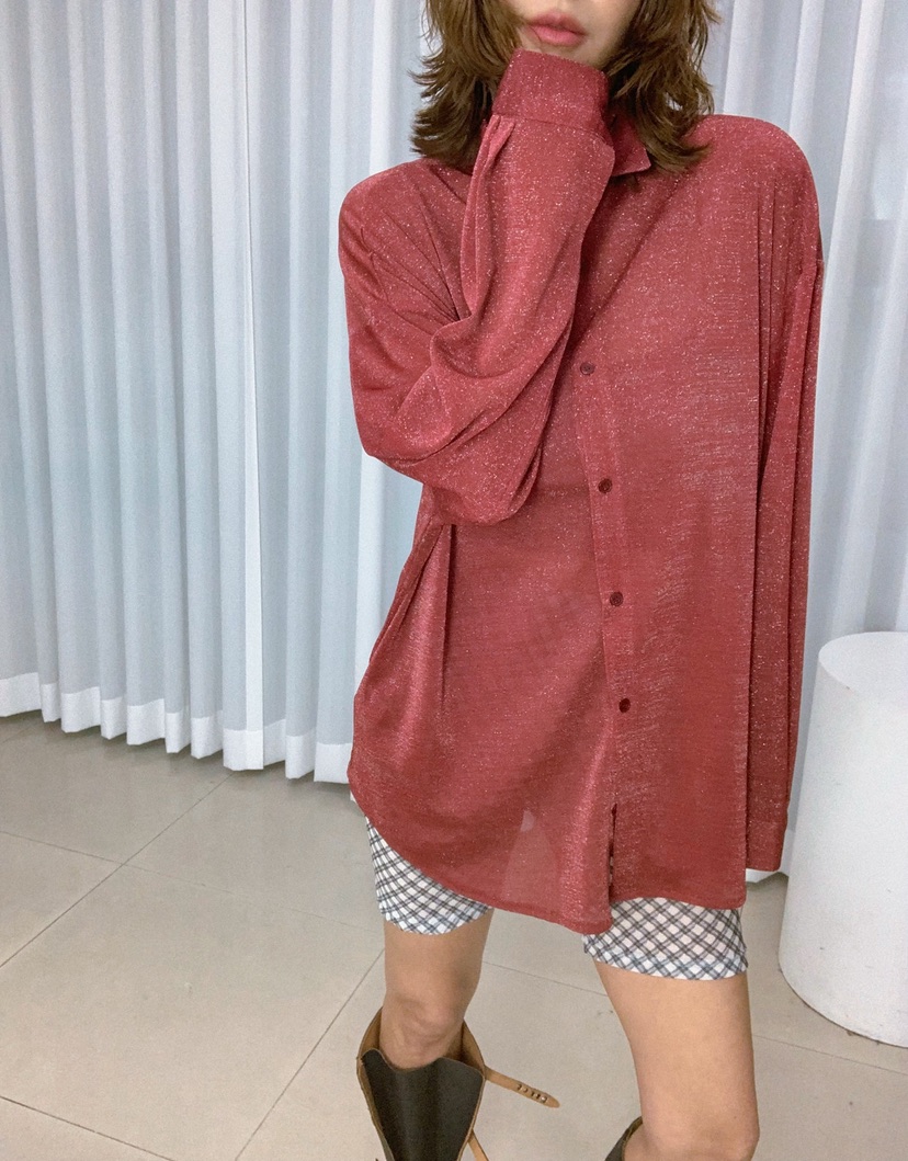 PARIS MATCH東大門代購女裝新款休閑推薦職業襯衫蕾絲衫PARIS MATCH襯衫/蕾絲衫