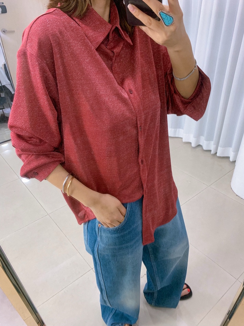 PARIS MATCH東大門代購女裝新款休閑推薦職業襯衫蕾絲衫PARIS MATCH襯衫/蕾絲衫