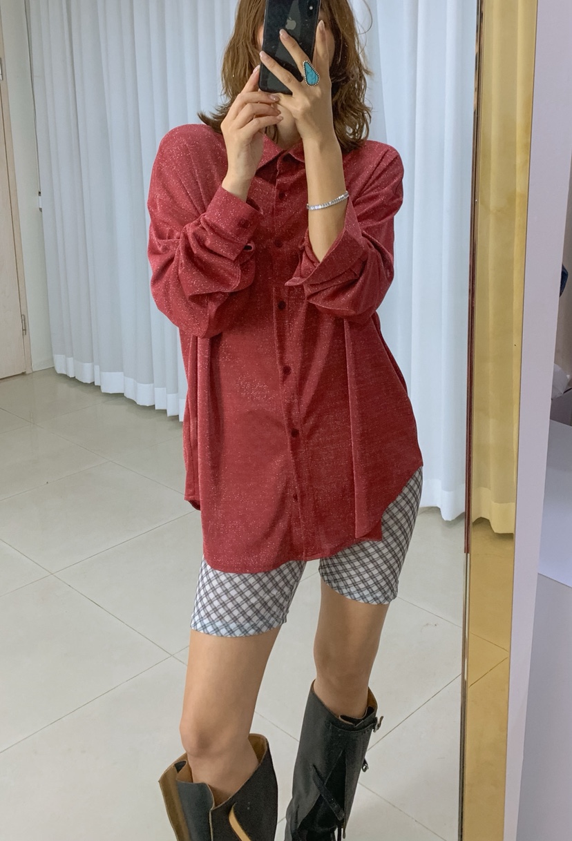 PARIS MATCH東大門代購女裝新款休閑推薦職業襯衫蕾絲衫PARIS MATCH襯衫/蕾絲衫圖色1