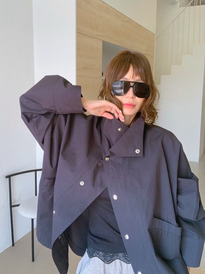 PARIS MATCH韓國代購女裝新品時尚真品26春夏休閑人氣夾克PARIS MATCH夾克