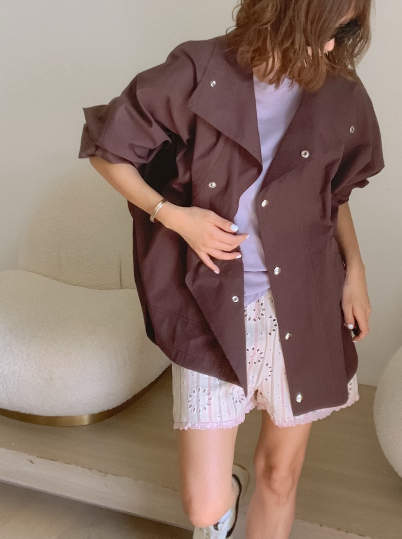 PARIS MATCH韓國代購女裝新品時尚真品26春夏休閑人氣夾克PARIS MATCH夾克