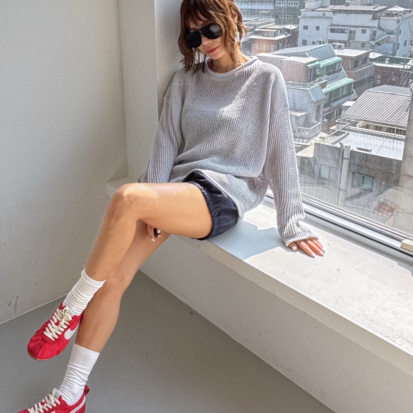 PARIS MATCH韓國代購女裝新款時尚休閑熱賣職業26春夏針織衫PARIS MATCH針織衫